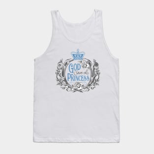 God Save the Princess of Wales Vintage Crown Tank Top